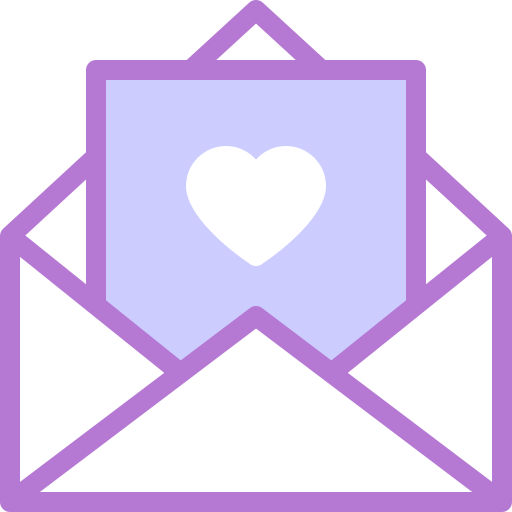 envelope with heart icon
